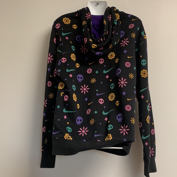 Nike Day of the Dead Pull Over Hoodie size Small NWOT - Picture 5 of 8